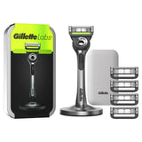 Gillette Labs With Exfoliating Bar Razor 1 Handle  5xBlades GOODS Sainsburys   