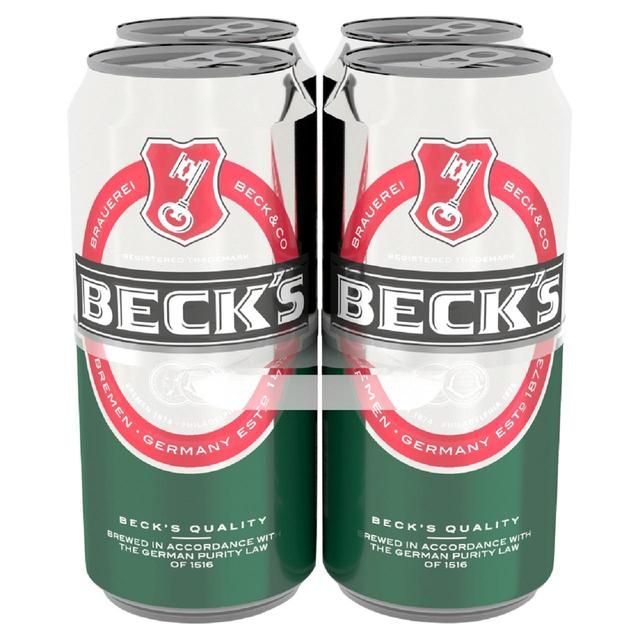 Beck's German Pilsner Beer Cans