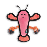 Beco Rough & Tough Recycled Dog Toy Lobster