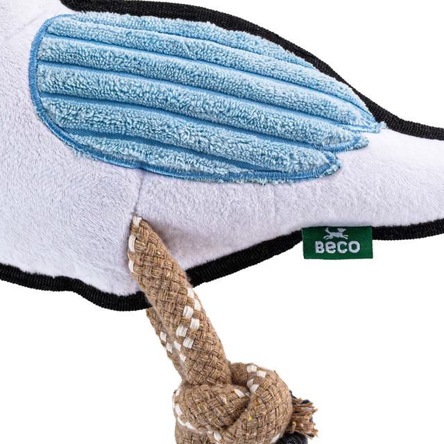 Beco Rough & Tough Recycled Dog Toy Seagull