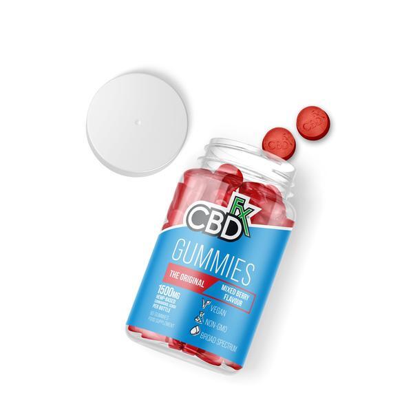 CBDfx Mixed Berry CBD Gummies 1500mg CBD GOODS Superdrug   