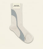 Balenciaga wave print ankle socks - British product