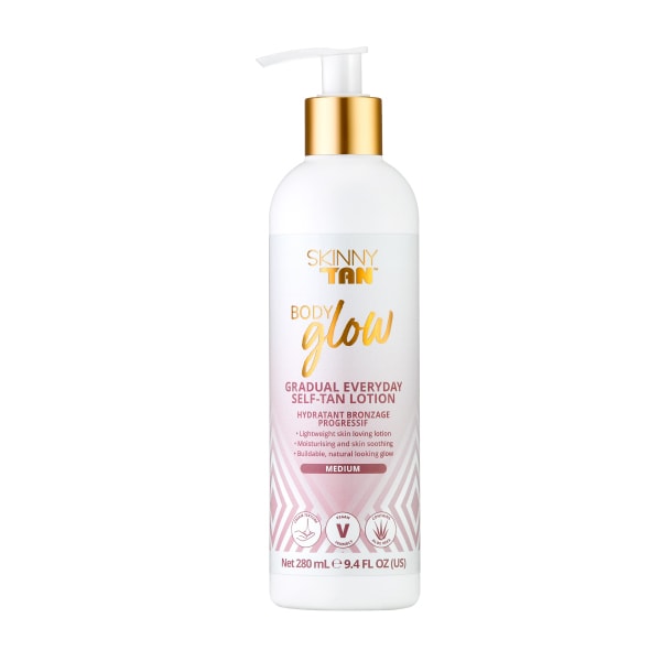 Body Glow by Skinny Tan Medium 280ml GOODS Superdrug   