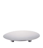 Zodiac round solid brass chrome-plated soap dish (British brand)