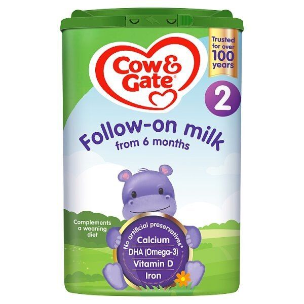 Cow & Gate 2 Follow On Baby Milk Formula 6-12 Months 800g GOODS Superdrug   