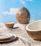 Bordallo Pinheiro coconut salad bowl 30cm - British product