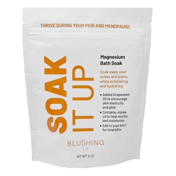Blushing LA Bath Soak Soak It Up 6oz, imported from the UK