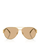 Versace metal pilot sunglasses VE2289 (British brand)