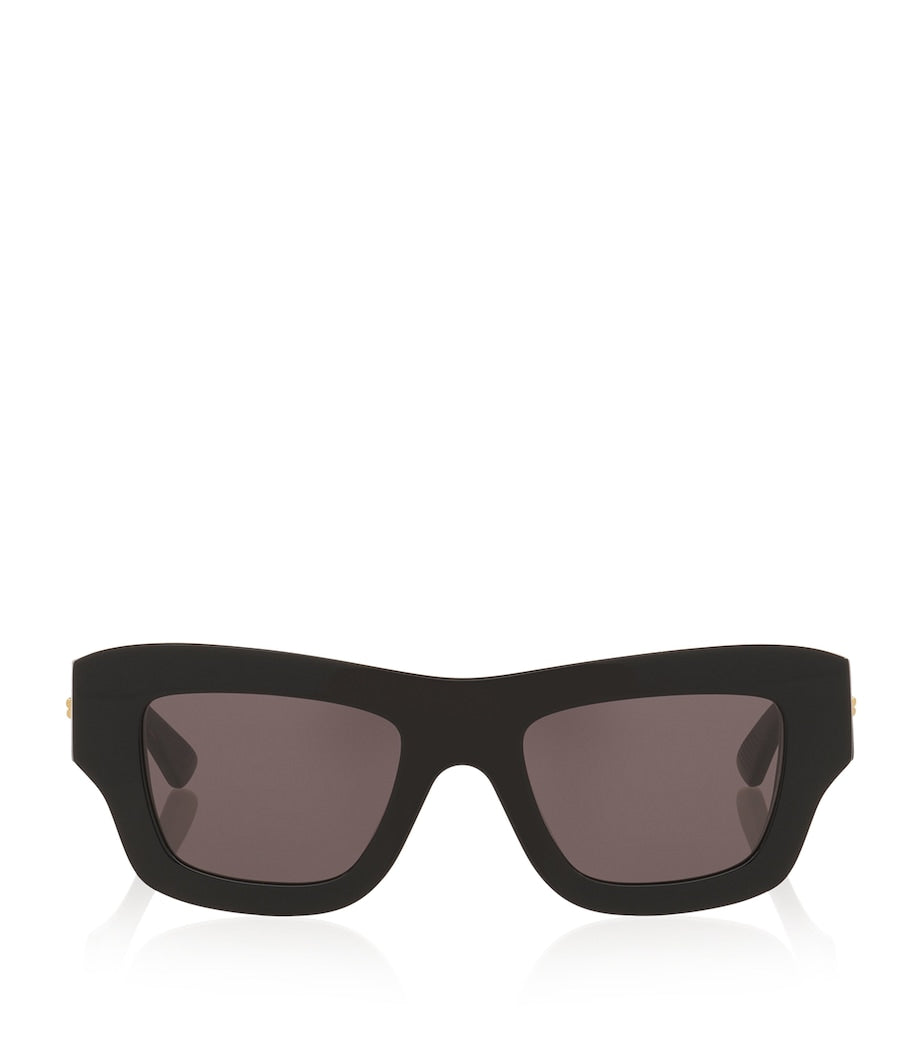 Bottega Veneta rectangular sunglasses, imported from the UK
