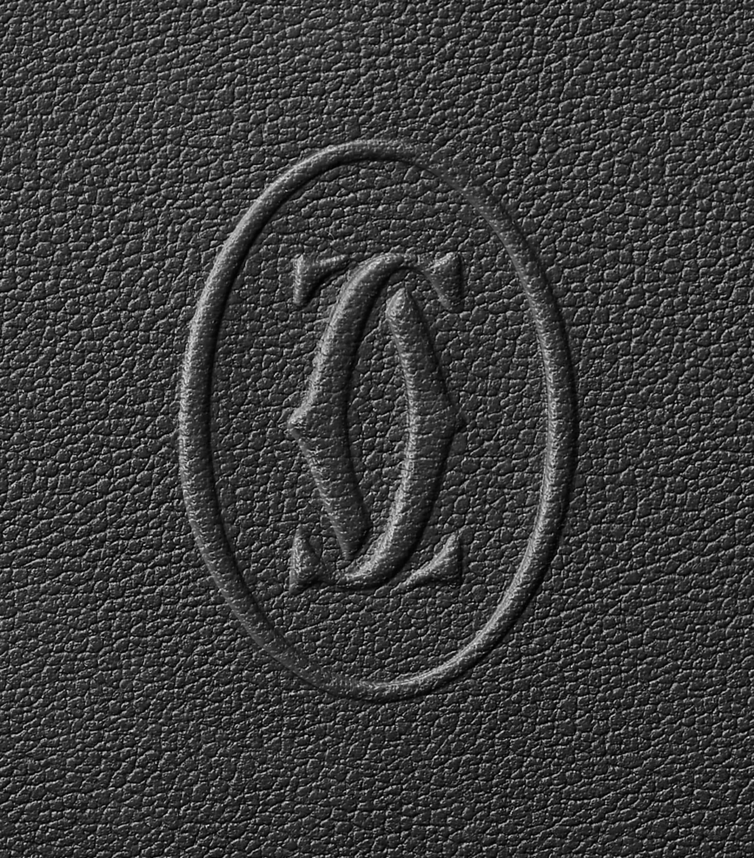 Cartier Must de Cartier leather wallet 9cm x 12cm - British product