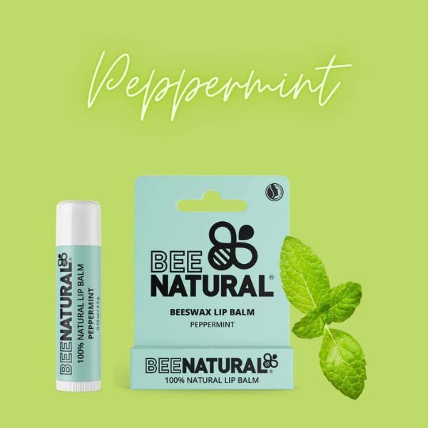 Bee Natural Lip Balm -  Peppermint