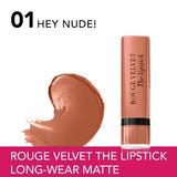 Bourjois Rouge Velvet The Lipstick 01 Hey Nude GOODS Superdrug   