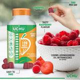 UCHU 120 X Ashwagandha Gummies 5% Withanolides - Vegan GOODS Superdrug   