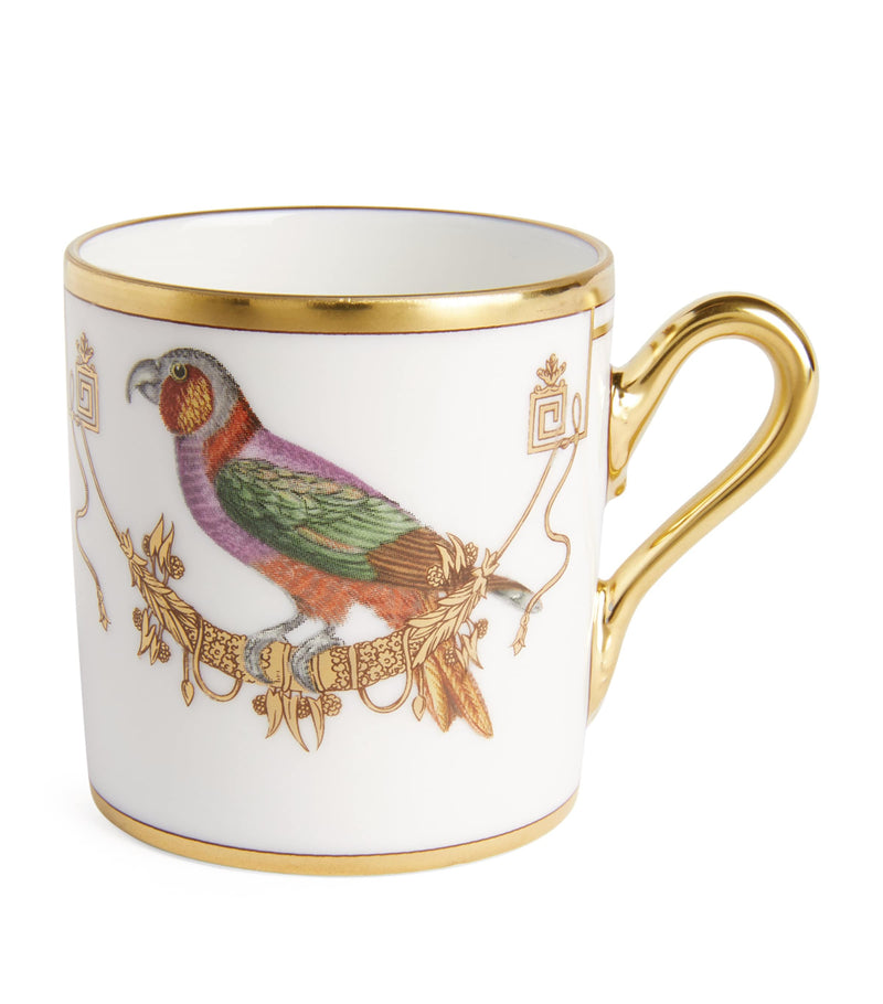 GINORI 1735 Volière Perroquet Nestor espresso cup - British product