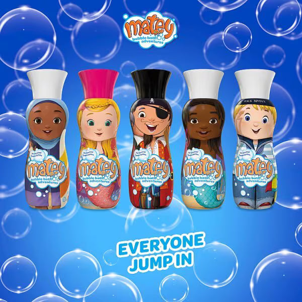 Matey Arlo bubble bath kids 450ml, imported from the UK