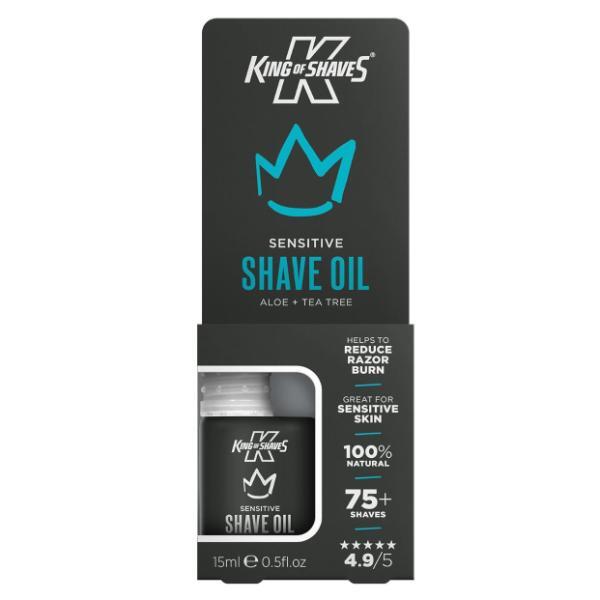 King Of Shaves Sensitive Shaving Oil 15ml, UK version