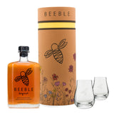 Beeble honey whisky gift set with glasses 50cl, imported from the UK