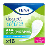 TENA Discreet Ultra Normal Pads 16s General Household Boots   