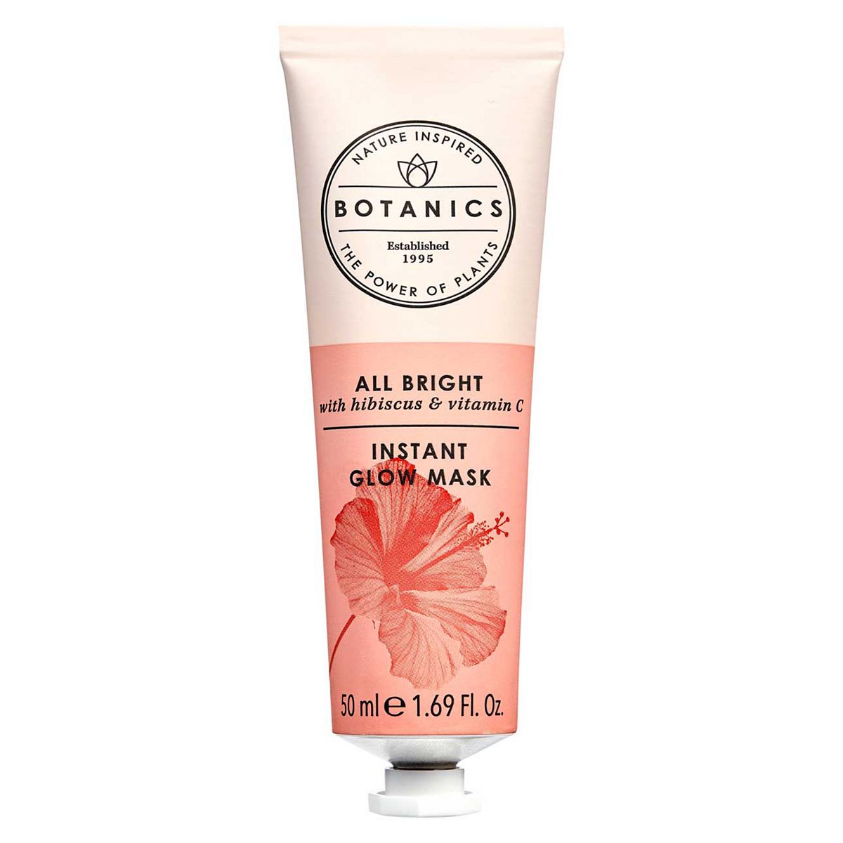 Botanics Instant Glow Face Mask with Natural AHAs & Vitamin C 50ml GOODS Boots   