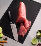 Fissler Santoku knife with 17cm stainless steel blade - British product
