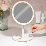 STYLPRO Melody Mirror rechargeable Bluetooth light-up mirror (British brand)