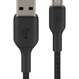 Belkin Braided A-Microusb 1M Black