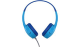 Belkin SoundForm Mini Kids Wired On-Ear Headphones - Blue