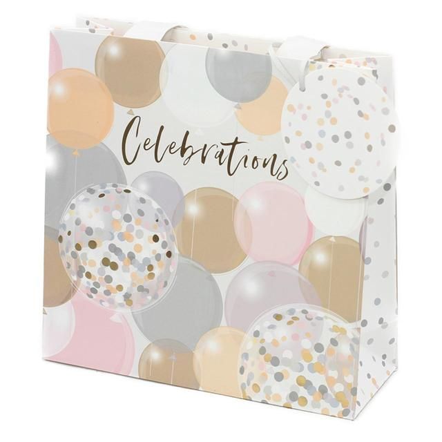 Belly Button Bubble Balloons Medium Gift Bag