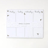 Belly Button Designs Weekly Planner 52 Sheets Bees