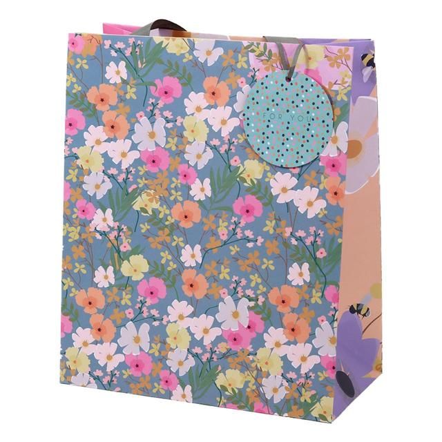 Belly Button Multi Floral Gift Bag