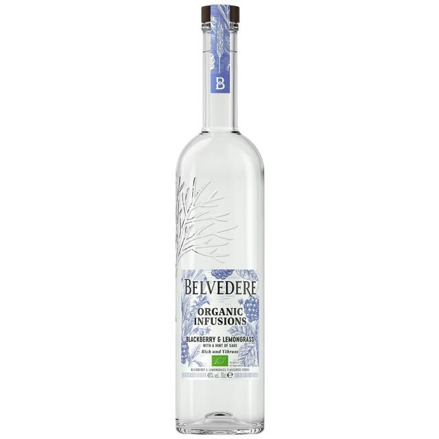 Belvedere Organic Infusion Blackberry & Lemongrass   70cl