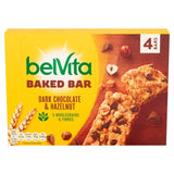 Belvita Dark Chocolate & Hazelnut Baked Bar  Multipack   4 per pack