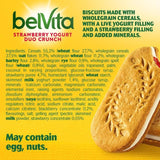 Belvita Strawberry Yogurt Duo Crunch Breakfast Biscuits   5 per pack