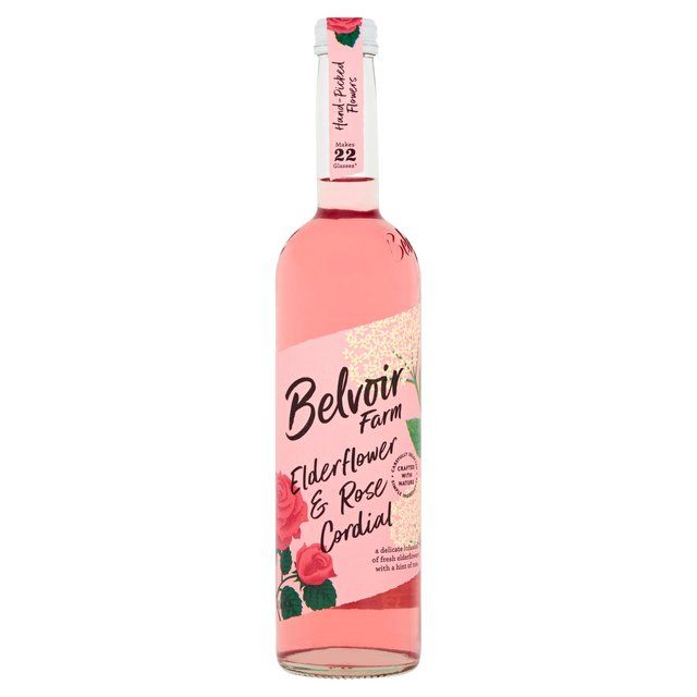 Belvoir Elderflower & Rose Cordial