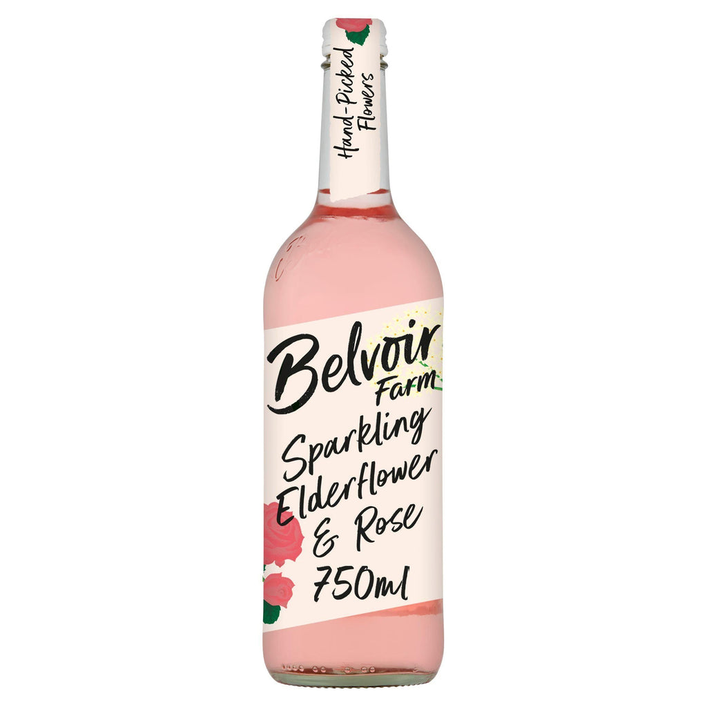 Belvoir Elderflower & Rose Presse 750ml (Sugar levy applied)