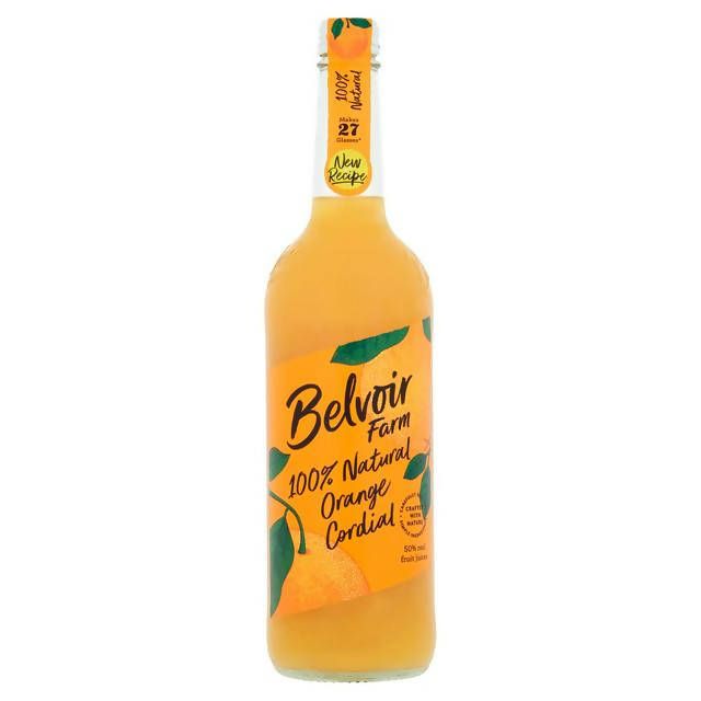 Belvoir Fruit Farms Natural Orange Cordial 750ml