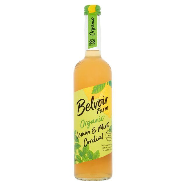 Belvoir Organic Lemon & Garden Mint Cordial   500ml