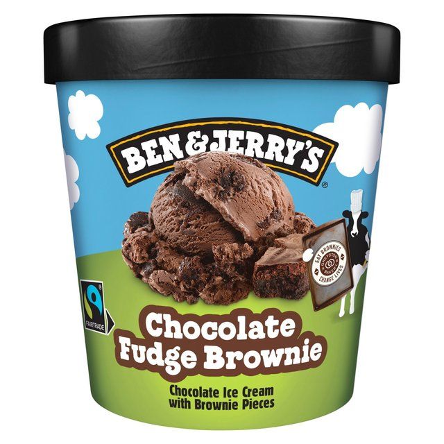 Ben & Jerry's Chocolate Fudge Brownie Ice Cream Tub   465ml