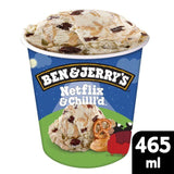 Ben & Jerry's Netflix & Chilll'd Peanut Butter Ice Cream Tub   465ml