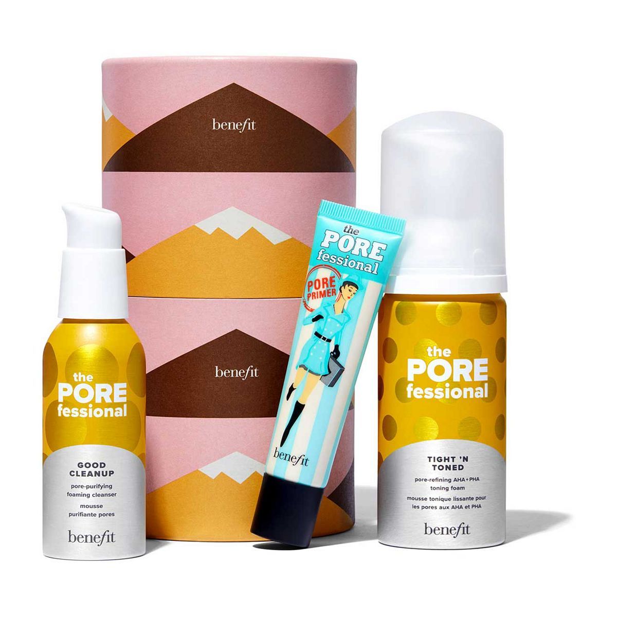 Benefit Holiday Pore Score Pore Minimising Cleanser, Toner & Porefessional Primer Gift Set - McGrocer