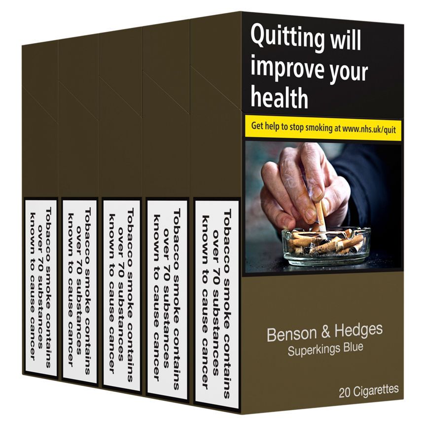 Benson & Hedges Superkings Blue MP 100