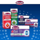 Benylin 4 Flu Tablets 24s