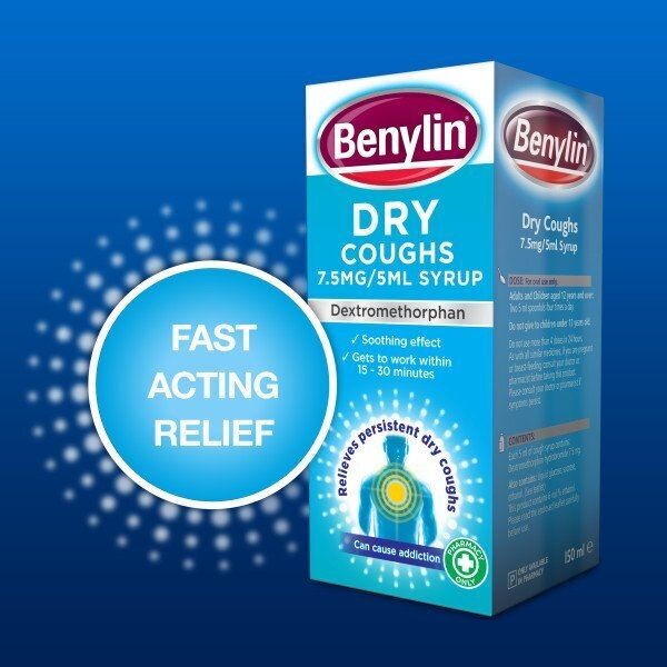 Benylin Dry Coughs Cough Syrup 150ml