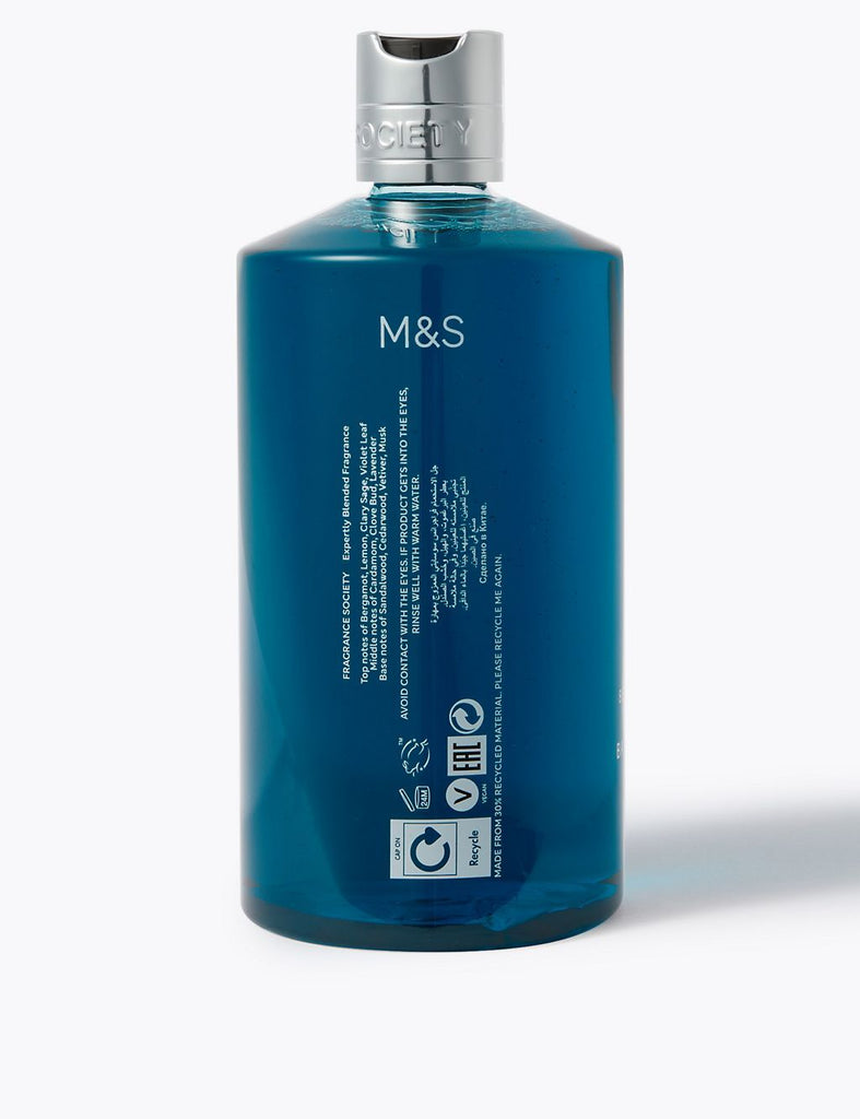 Bergamot & Sandalwood Shower Gel 500ml