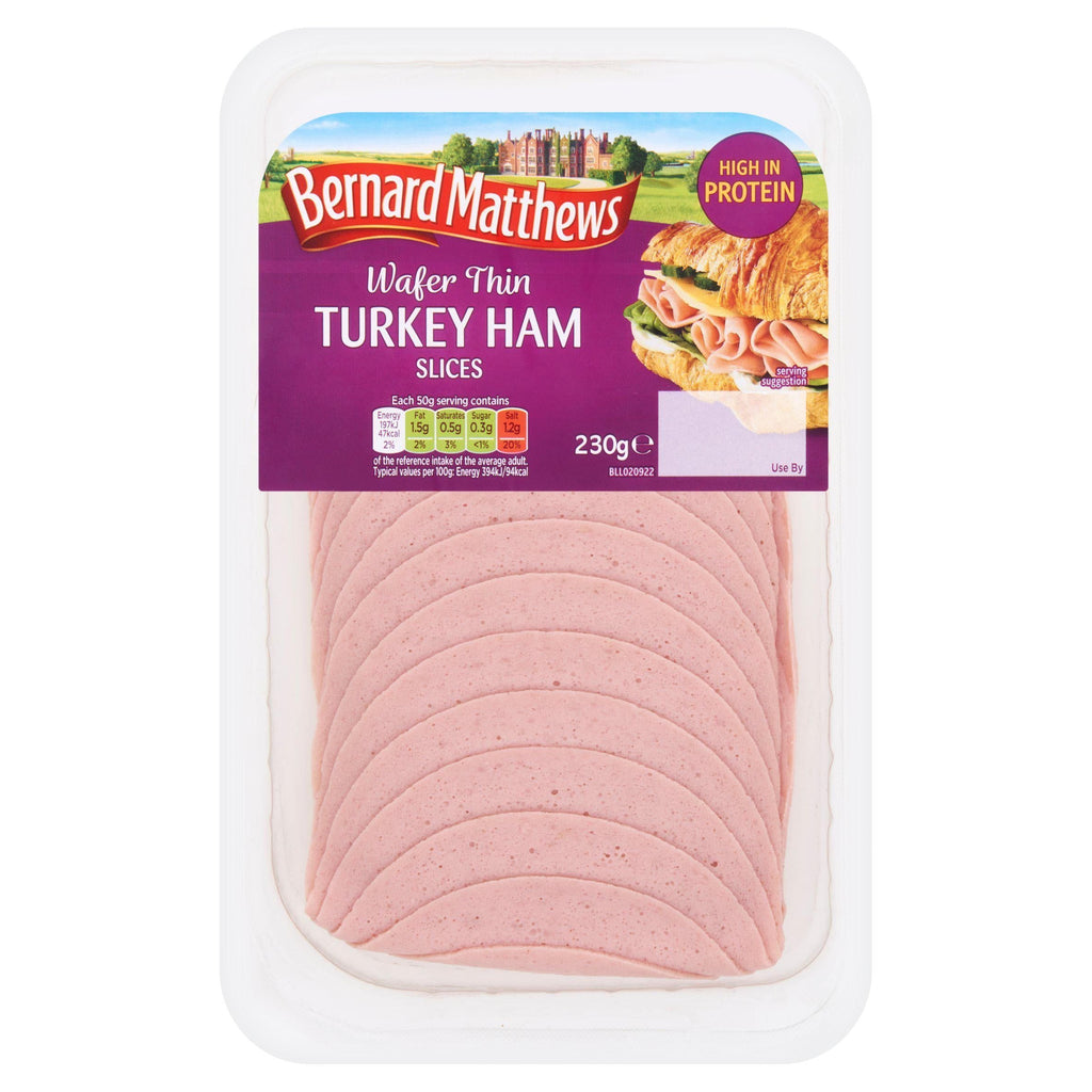 Bernard Matthews Turkey Ham Wafer Thin 230g