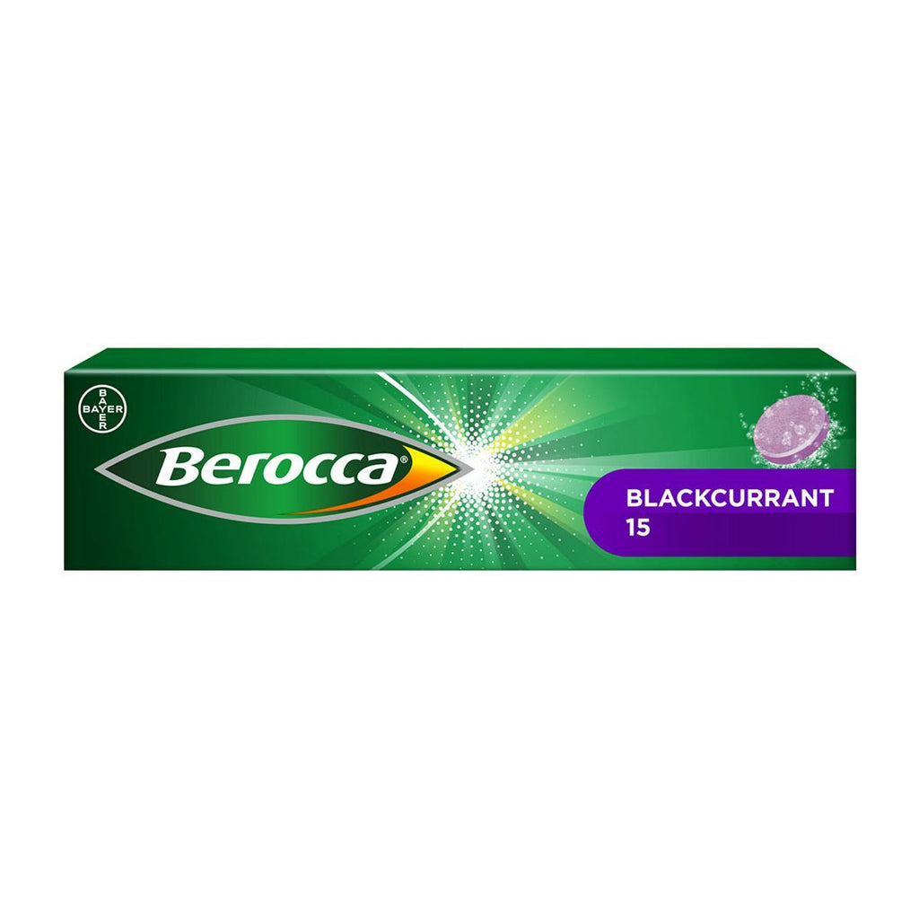 Berocca Blackcurrant Energy Vitamin 15 Tablets