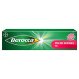 Berocca Mixed Berries Energy Vitamin Effervescent Tablets   15 per pack