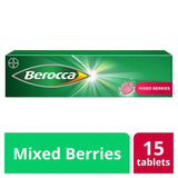 Berocca Mixed Berries Energy Vitamin Tablets x15