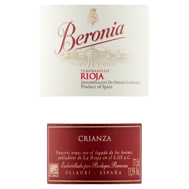 Beronia Rioja Crianza Half Bottle