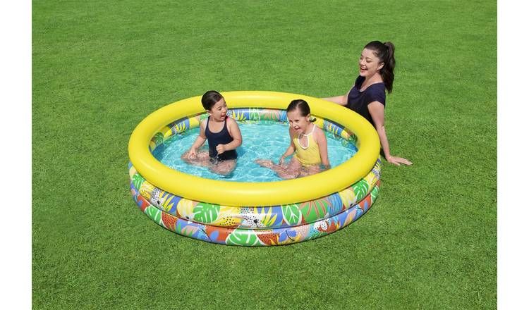 Bestway 6ft Floral Paradise Playpool